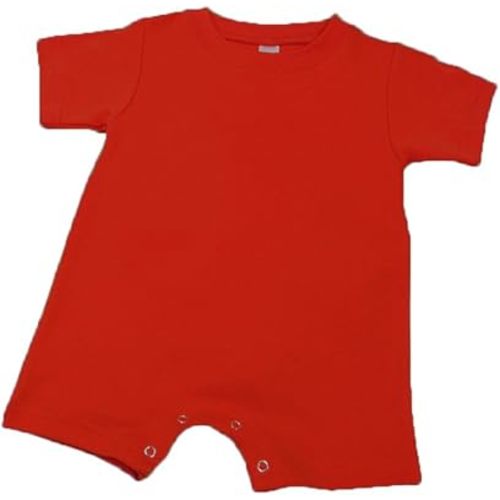 Monag Short Sleeve Blank Baby Romper