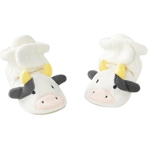 pureborn Unisex Baby Boy Girl Fleece Cozy Booties Warm Infant Shoes