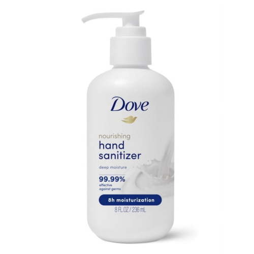Dove Nourishing Hand Sanitizer Deep Moisture, 8 oz HSA/FSA Eligible