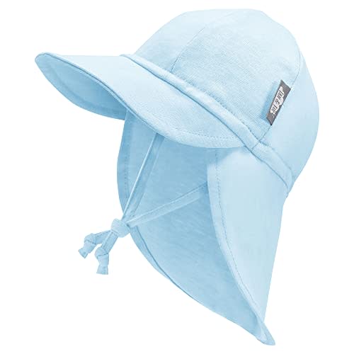 JAN & JUL Sun Soft Baby Cap | Cotton Neck Flap Hat for Littles