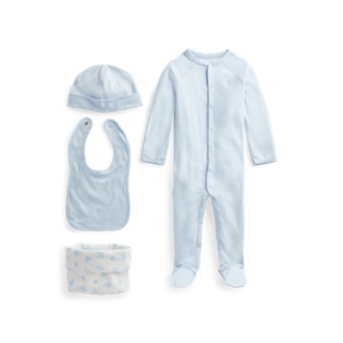 Ralph Lauren Organic Cotton 4 Piece Gift Set