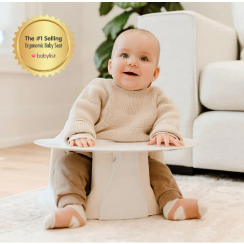 Upseat Baby Floor and Booster Seat with Tray