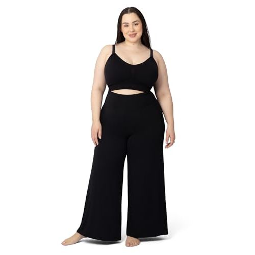 Kindred Bravely Wide Leg Maternity & Postpartum Lounge Pant, Over The Belly Pants with Pockets