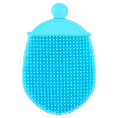 Frida Baby Bath Time Silicone Scrubber | Quick-Dry, Bacteria-Resistant Bath Mitt