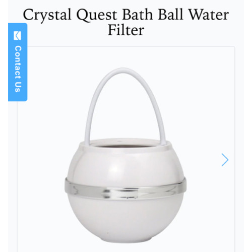 Crystal Quest Bath Water Filter Ball | Quality Water Filters 4 You
