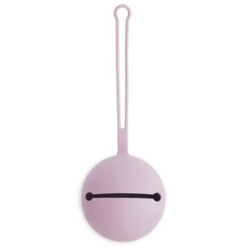 Silicone Pacifier Case Soft Lilac One Size