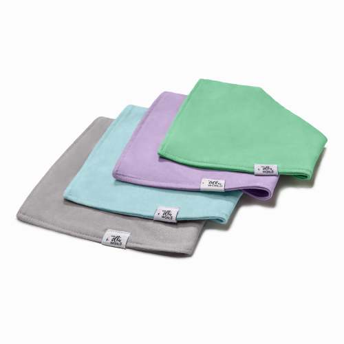 Gray Ollie world bib