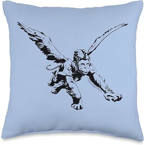The Wizard of Oz Flying Monkey Throw Pillow