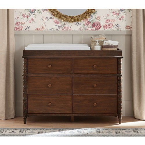 Elsie Extra-Wide Dresser & Topper Set (49") | Pottery Barn Kids