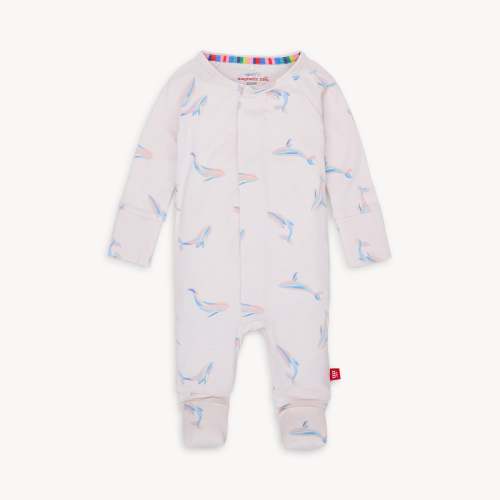i whale always love you RightFit™ magnetic grow with me convertible coverall