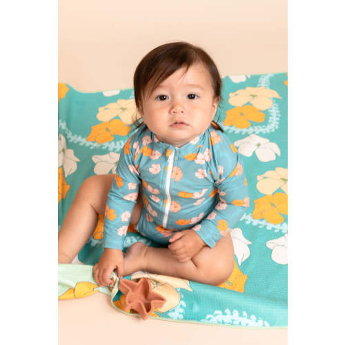 Baby Chloe One Piece - Tidepool Puakenikeni
