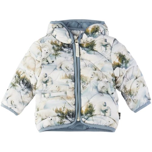 Baby Blue Harmony Puffer Jacket