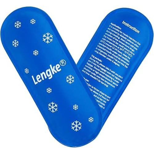 SUNMON TSA Approved Ice Pack - Travel Ice Packs for Insulin Cooler Travel Case, Reusable Ice Paks Suitable for Most Travel Bag, 2 Pcs