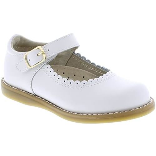FOOTMATES Baby-Girl's Allie (Infant/Toddler/Little Kid) Mary Jane Flat