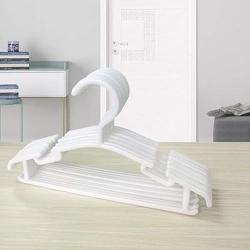 GoodtoU Baby Hangers 100Pack Kids Plastic Baby Clothes Hangers for Closet Small Children Infant Toddler Child