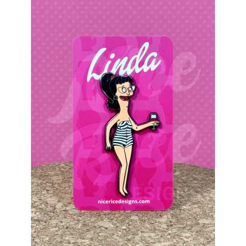 Retro Doll Linda Pin