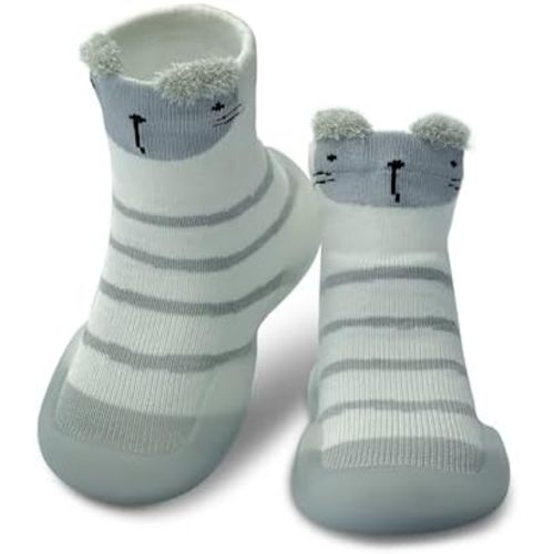 Baby Shoes Boys Girls First Walking Shoes Non Slip Soft Sole Sneakers Toddler Infant Babygirl Sock Shoes
