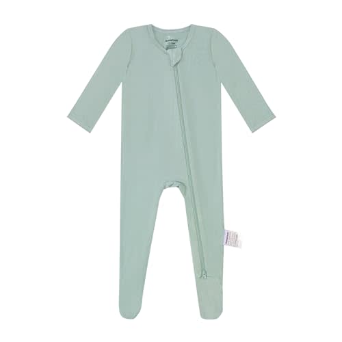 Okayinn BubblePanda Rayon Made From Bamboo Baby Pajamas Baby Clothes for Boys Girls Unisex Zip-Front Non-Slip Onesie Sleeper