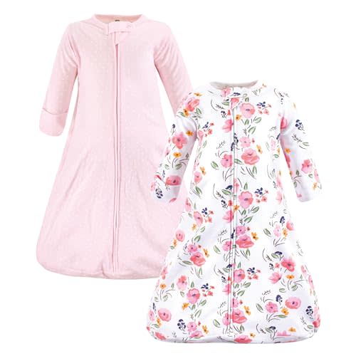 Hudson Baby BabyCotton Long-Sleeve Wearable Sleeping Bag, Sack, Blanket