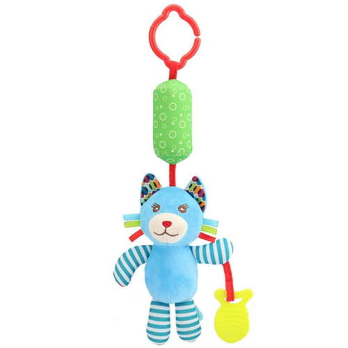 Toy Clearance! Feledorashia Softness Hanging Toys Rattles Teether Toys for 3-12 Months Toddlers, Infant Newborn Stroller Crib Toy Sensory Plush Animal Toys for Babies Boys Girls Birthday Gift