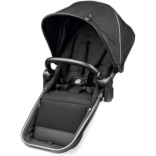 Peg Perego Companion Seat - Accessory - Compatible with Ypsi Strollers -True Black (Black)