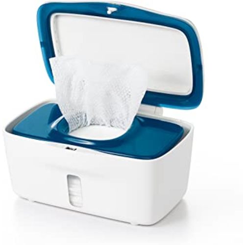 OXO Tot Perfect Pull Wipes Dispenser, Navy, 1 Count (Pack of 1)