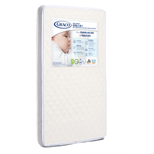 Graco Ultra 2-in-1 Convertible Dual-Sided Crib and Toddler Mattress