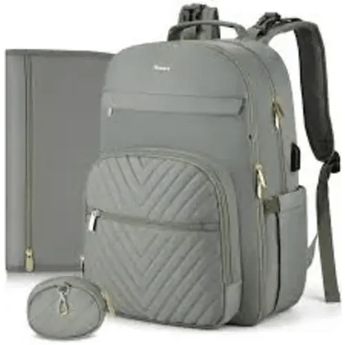 MOMUVO Diaper Bag Backpack, Quilted Baby Bag with Changing Pad - Google Search