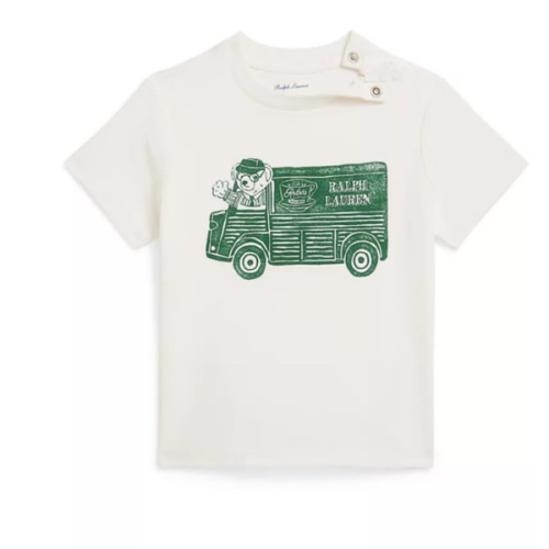 Ralph Lauren Childrenswear Baby Boys Ralph’s Coffee Polo Bear Tee | Belk