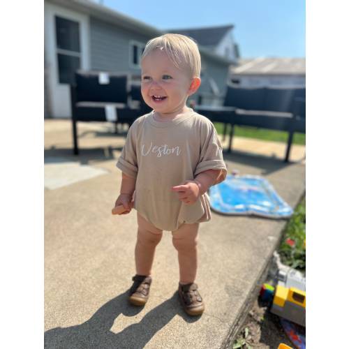 Bubble Romper Long Sleeve, short sleeve, sweater - Personalized Baby Name Sweater, Cozy Infant Clothes, Custom Baby Gift