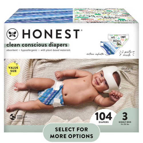 The Honest Company Clean Conscious Disposable Overnight Diapers