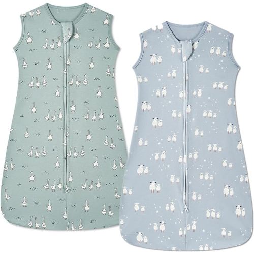 insular Wearable Blanket 2 Pack- Sheep&duck - Medium(6-12M)