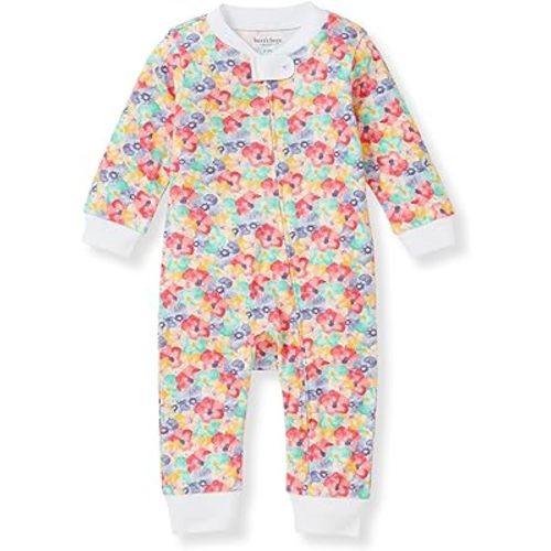 Burt's Bees Baby baby girls Sleep and Play Pajamas zipped jumpsuit