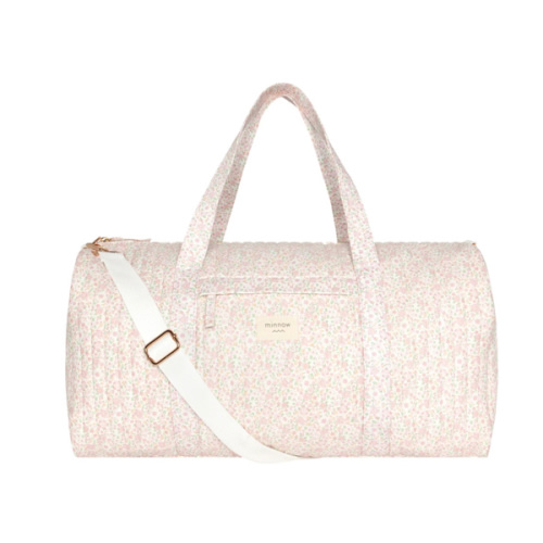 antique floral weekender bag – minnow