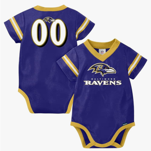 Gerber NFL Unisex Baby Nfl Team Jersey Onesie Bodysuit