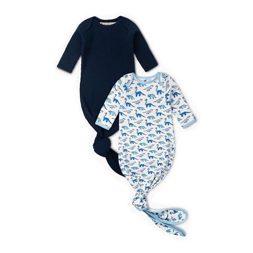 MONICA + ANDY Baby Organic Knot It Gown