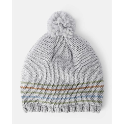 Carter's Baby Boy Winter Hat - Grey, 0-9M
