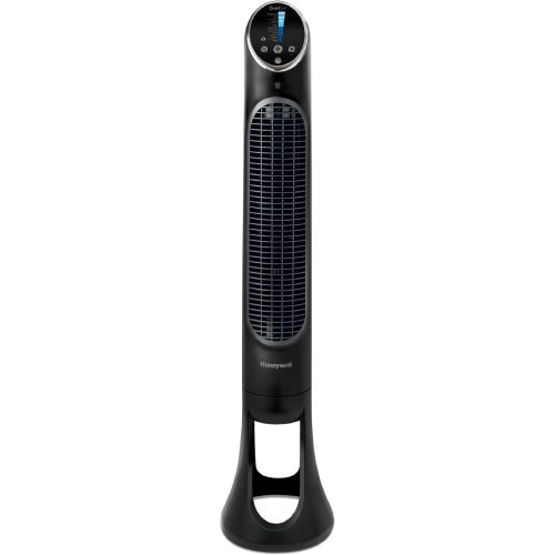 Honeywell QuietSet Whole Room Tower Fan-Black, Oscillating Tower Fan with Remote, HYF290B
