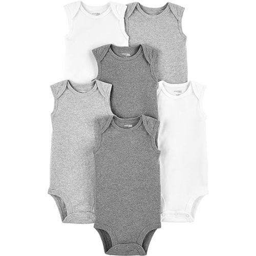 Simple Joys by Carter's Unisex Babies' Short-Sleeve Bodysuit