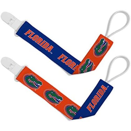 BabyFanatic Pacifier Clip 2-Pack - NCAA Florida Gators - Officially Licensed Baby Apparel