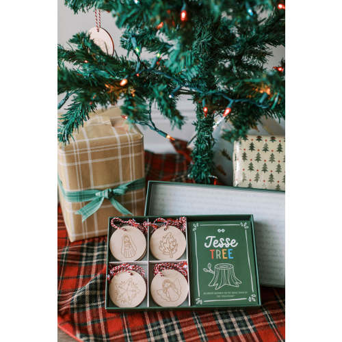 Jesse Tree Ornaments + Cards Set – Tiny Theologians