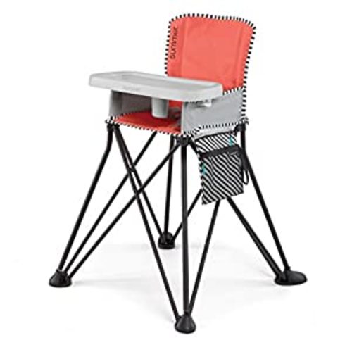 Amazon.com: Summer Infant Pop ‘n Sit SE Highchair, Sweet Life Edition,Mango Melon Color -Portable High Chair for Indoor/Outdoor Dining –Space Saver High Chair with Fast, Easy,Compact Fold, for 6 Months-45 Pounds : Everything Else