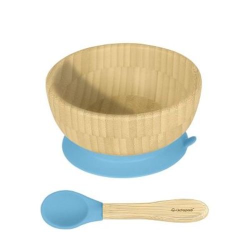Octopod® Bamboo Baby Suction Bowl