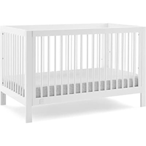 GAP babyGap Charlie 6-in-1 Convertible Crib - Greenguard Gold Certified, Bianca White