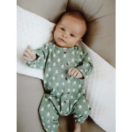 Tree / Organic Long Sleeve Bay Jumpsuit