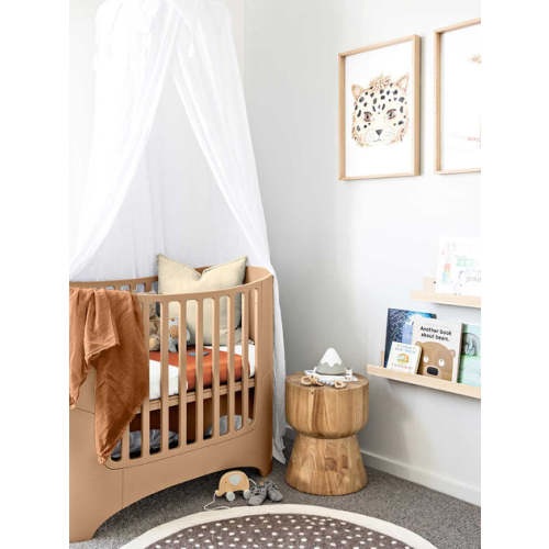 Silk Sleeve, Set of 2 (1x Bassinet and 1x Crib) - Terracotta