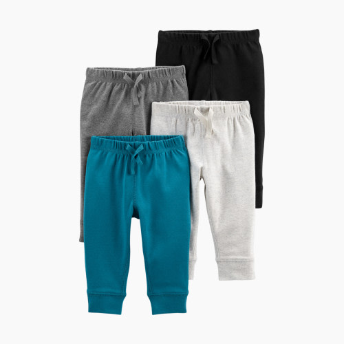 Carter's Pant (4 Pack) - Blue/Black/Grey/White, 9M