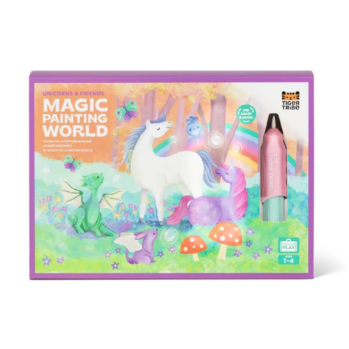 Tiger Tribe Water coloring book Unicorn