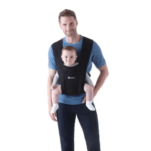 Ergobaby Embrace Newborn Baby Carrier Pure Black | Baby Bunting AU