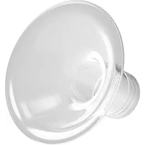 Dr. Brown's Softshape Silicone Shields, Flanges for Manual and Electric Breast Pumps, BPA Free, Size C (30mm), 2 Count